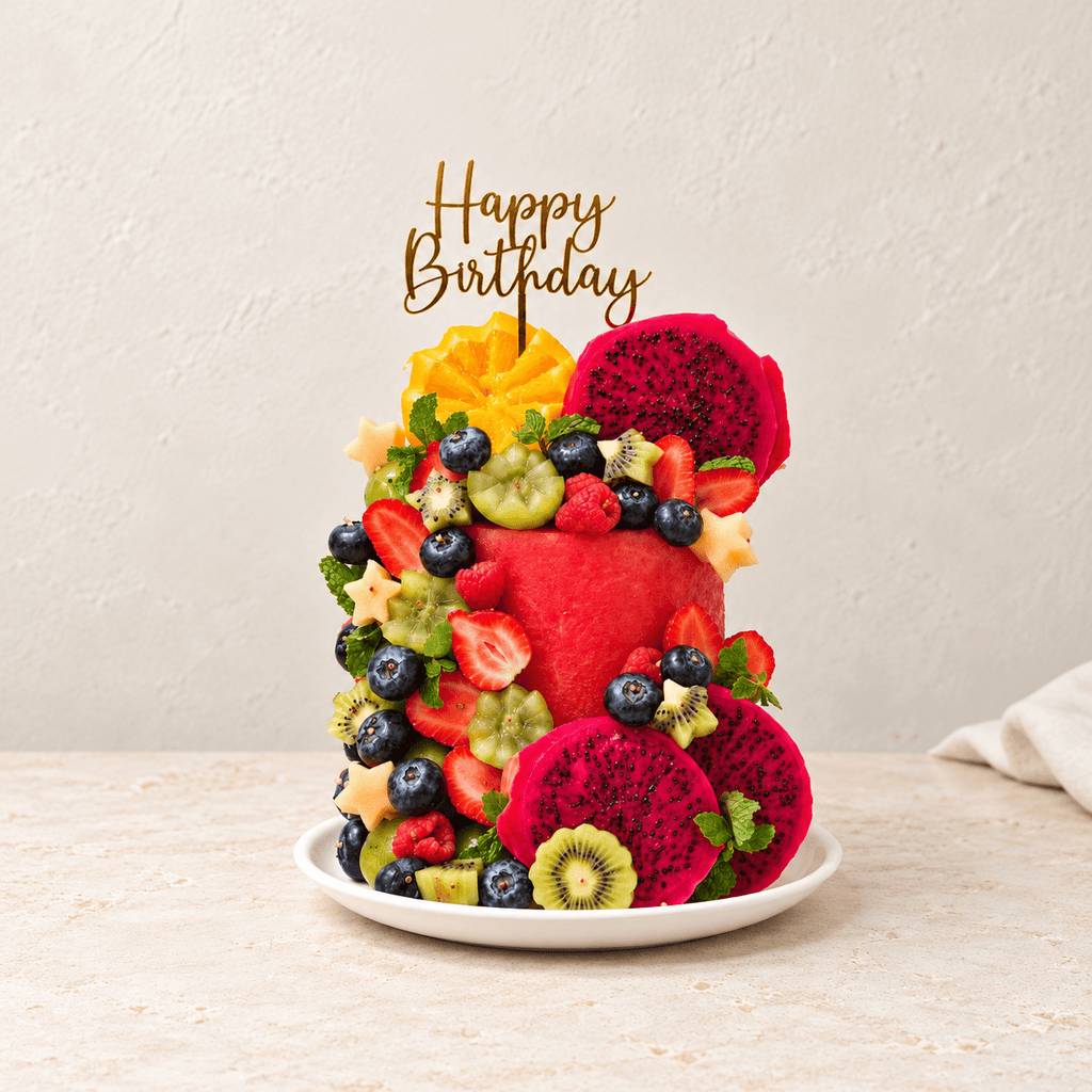 Crimson Bloom Cake - La Fruita