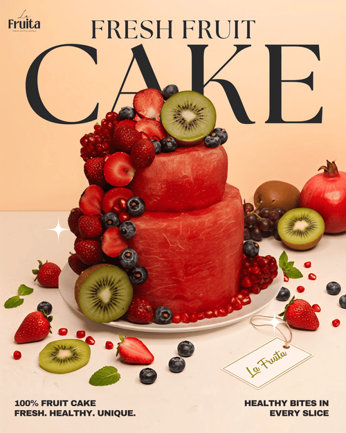 Fresh Fruit Cake - La Fruita