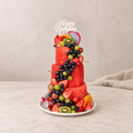 Fruit Fiesta Cake - La Fruita
