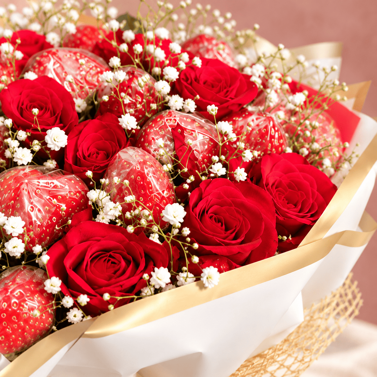 Strawberry Crush Bouquet - La Fruita