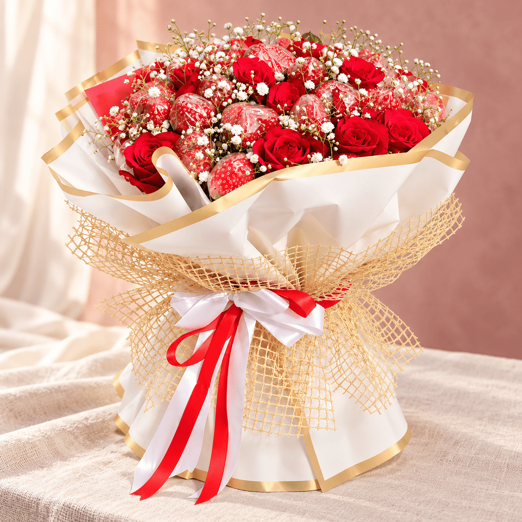 Strawberry Crush Bouquet - La Fruita